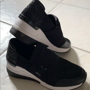 Brand New: Michael Kors Wedge Sneakers Size 7.5